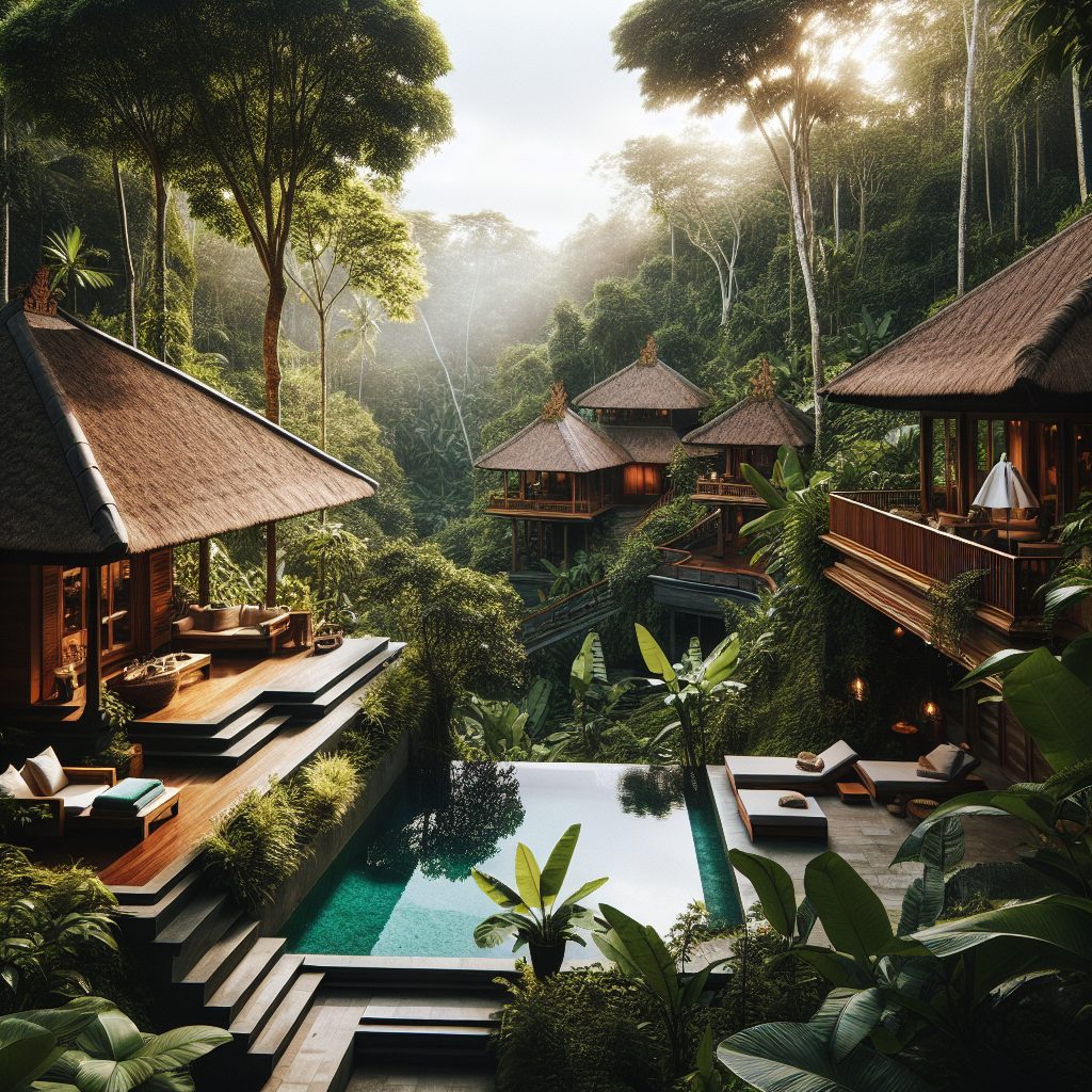 Ubud Luxury Retreat Villas With Jungle Infinity Pool Escape