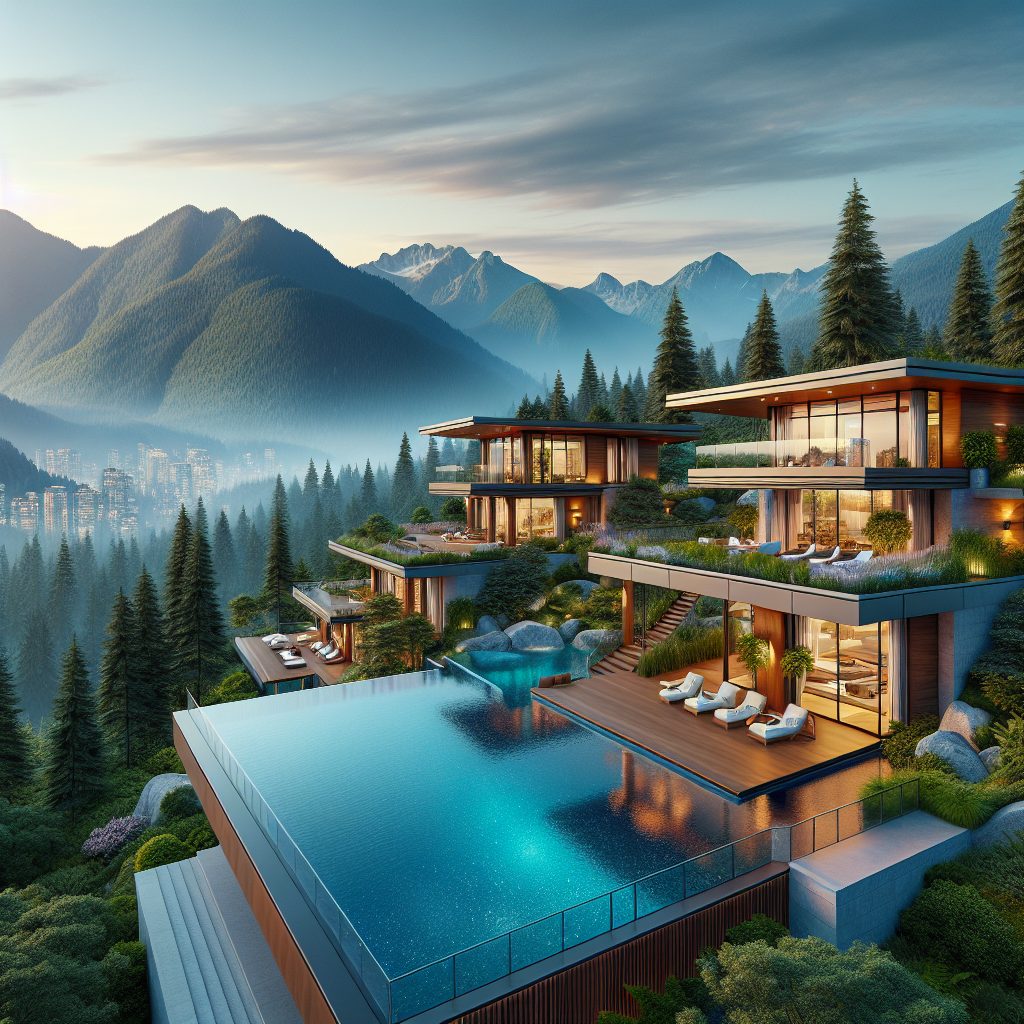 Vancouver Mountain Retreat Villas With Infinity Pool Nature Views