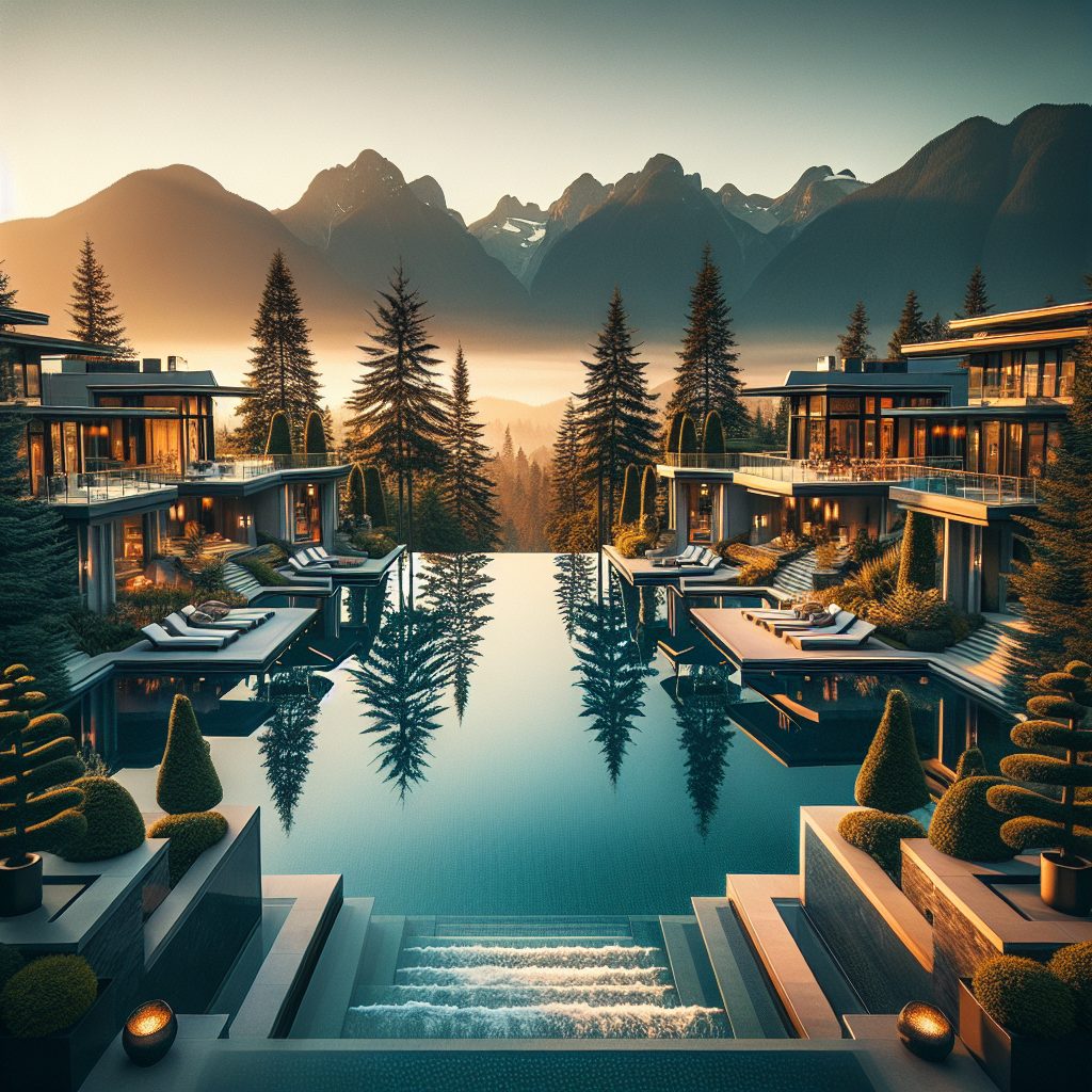 Vancouver Villas With Mountain Infinity Pool