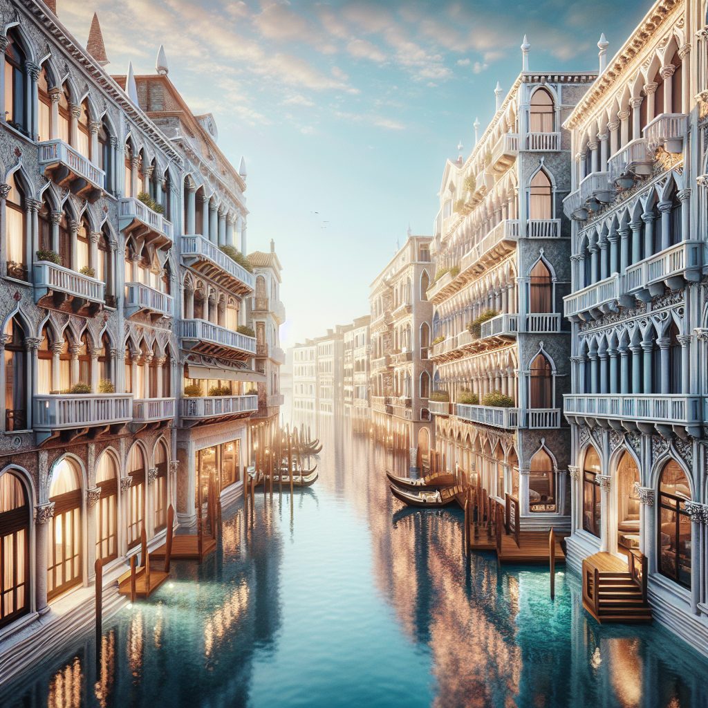 Venice Canal Side Luxury Suites With Infinity Pool Balcony