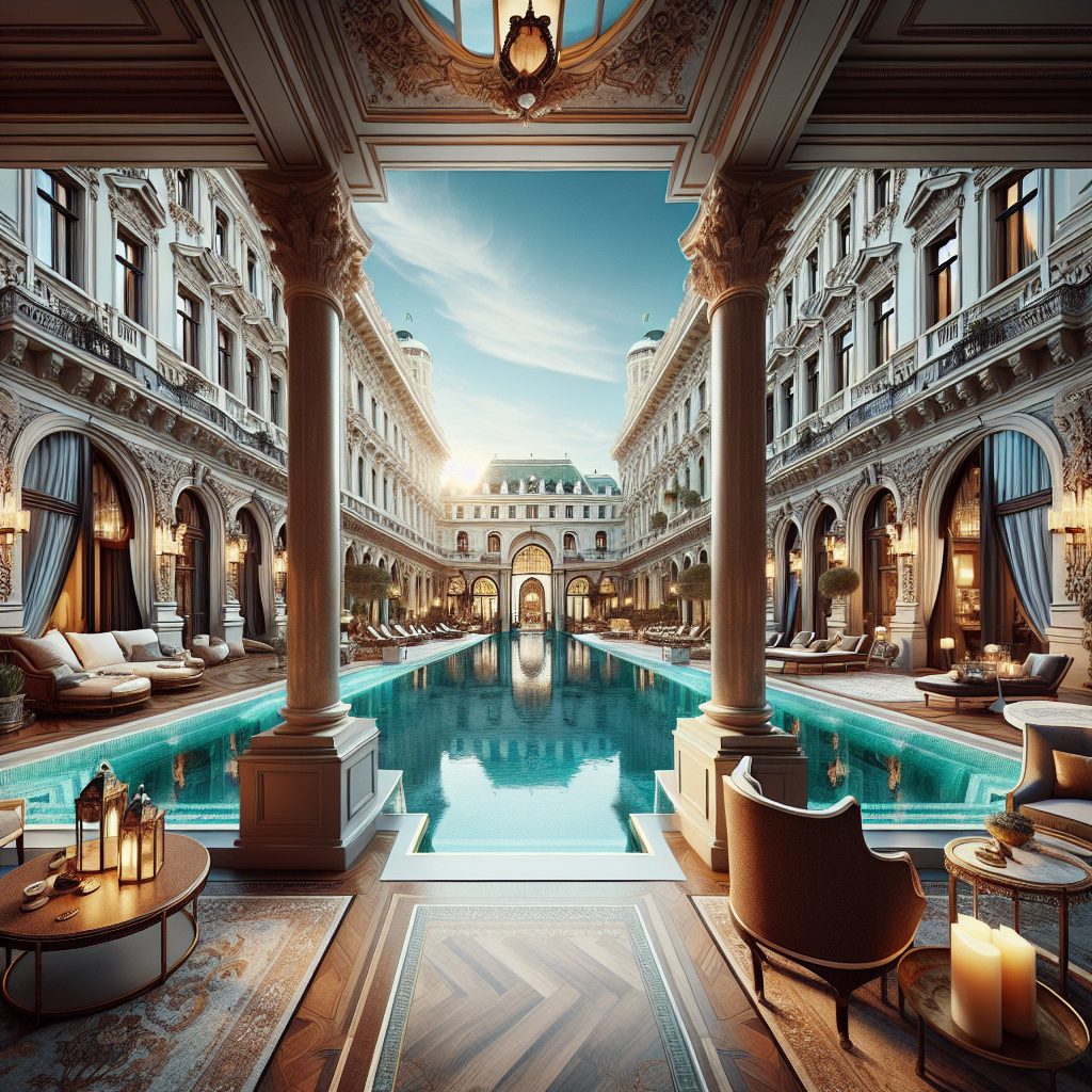 Vienna Imperial Luxury Suites With Classic Infinity Pool Design