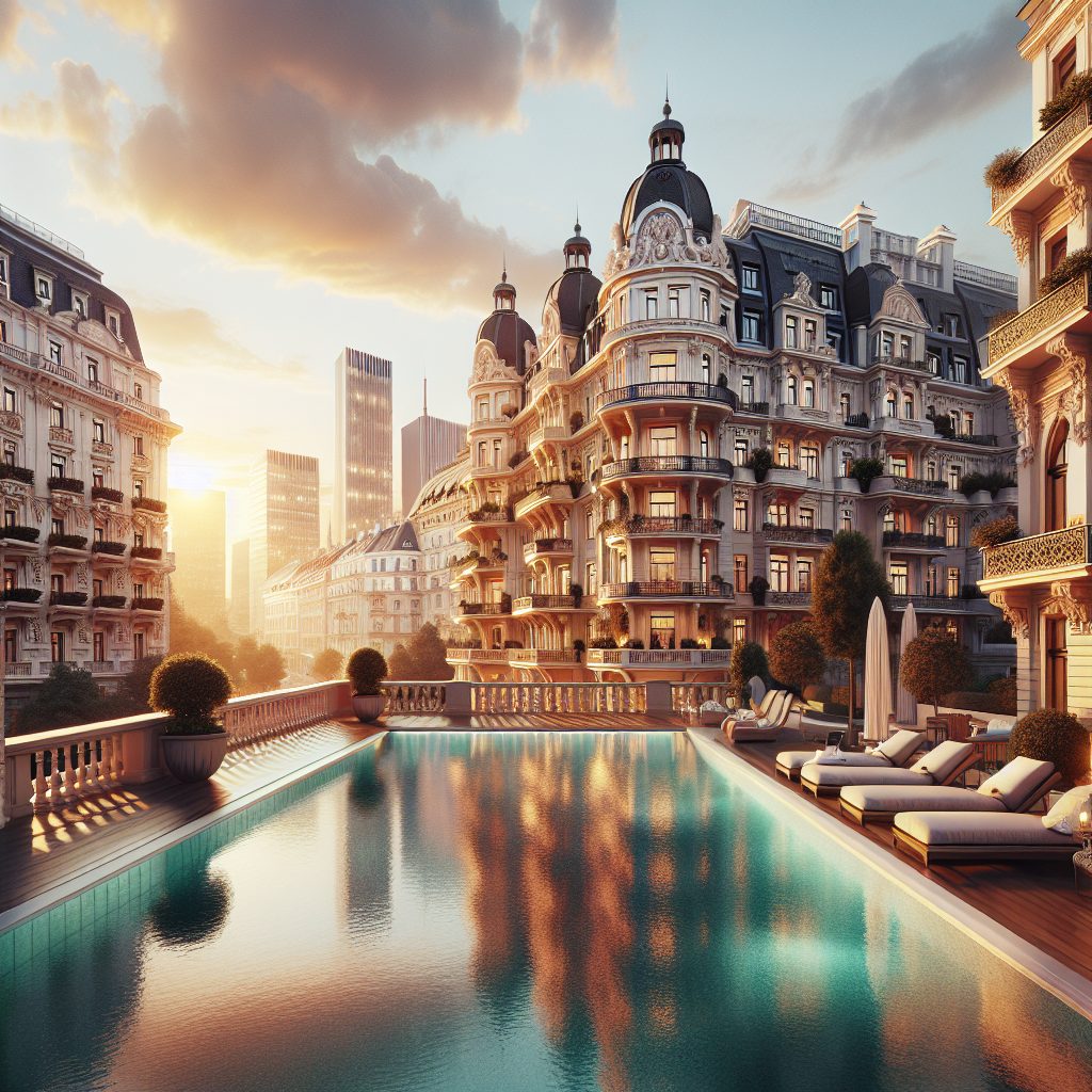 Vienna Luxury Apartments With Classic Infinity Pool Style